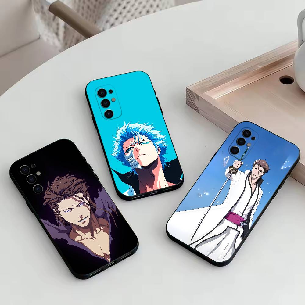 B-Сусукэ Айзен Блич Чехол для телефона для Samsung S25,S24,S21,S22,S23,S30,Ultra,S20,Plus,Fe,Lite,Note,10,Черная крышка
