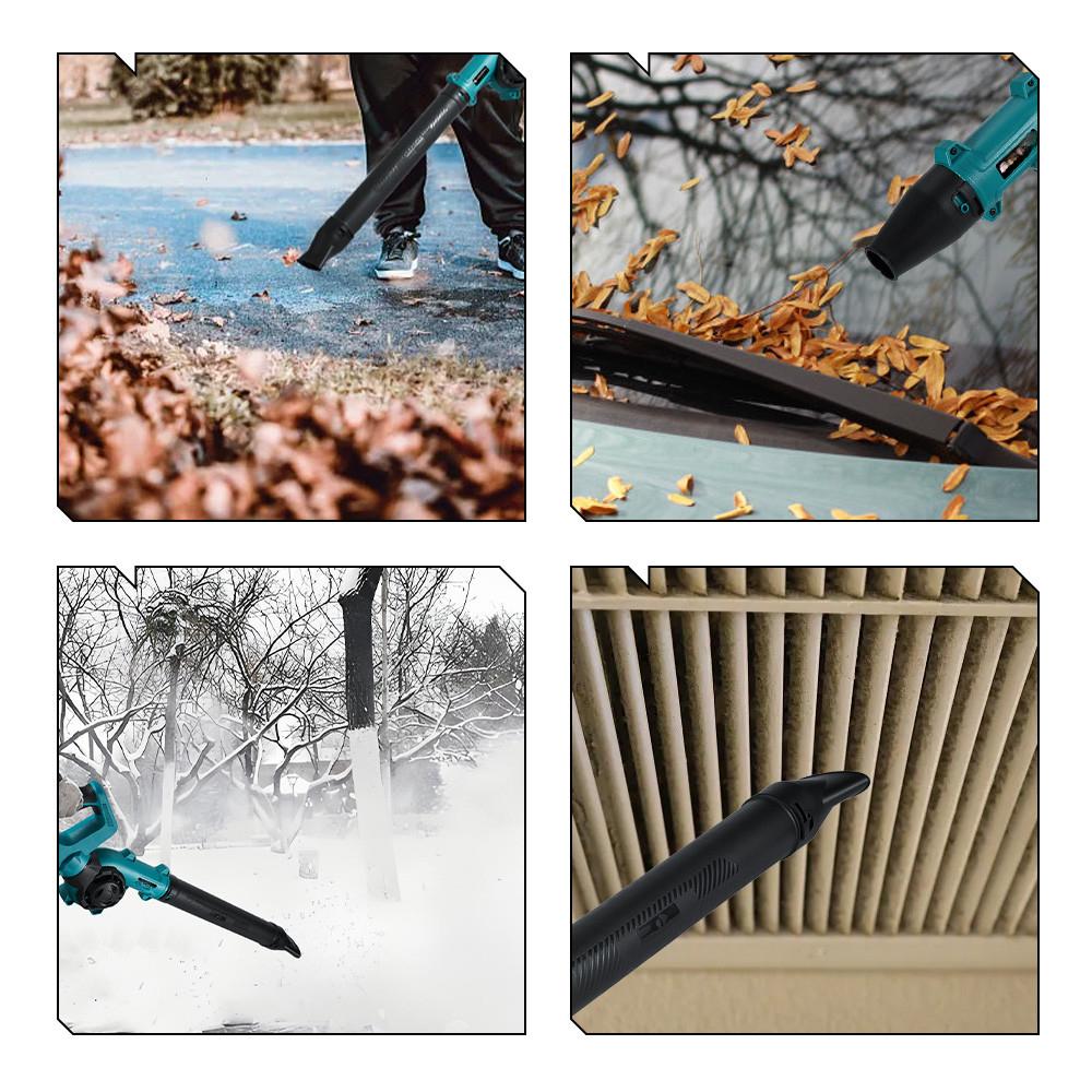 Cordless Portable Electric Blower 270° Rotation Adjustment Leaf Vacuum Dust Blower Courtyard Snow Cleaning Tools