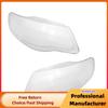 For VW Touareg 2007 2008 2009 2010 Left+Right Front Headlight Headlamp Lens Cover Clear Car Lampshade Shell