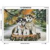 5d Diy Diamond Painting Full Round Diamond Embroidery Animals Dogs Diamond Round New Arrivals