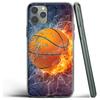 Силиконовый чехол с баскетбольной корзиной для Apple iPhone 12 Mini 11 Pro SE XS X XR Max 8 7 6S 6 Plus 5S