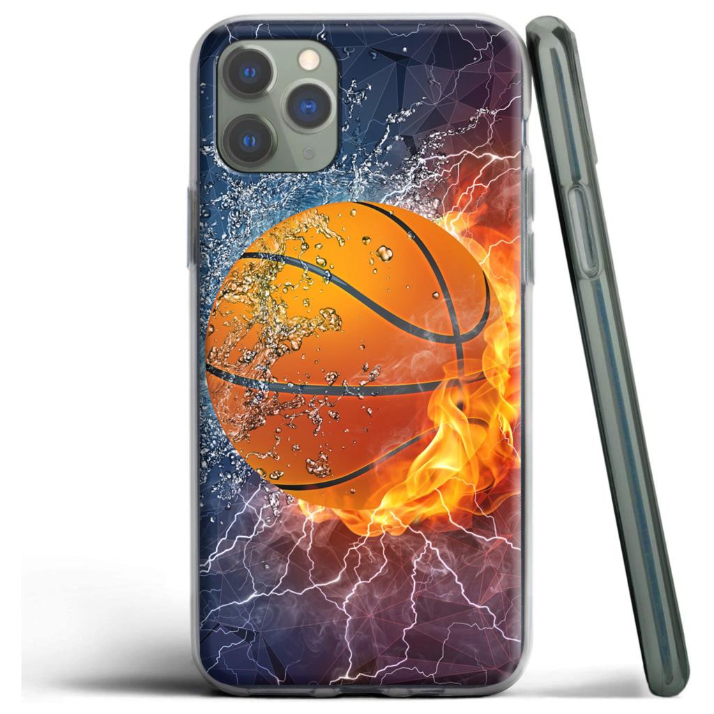 Силиконовый чехол с баскетбольной корзиной для Apple iPhone 12 Mini 11 Pro SE XS X XR Max 8 7 6S 6 Plus 5S