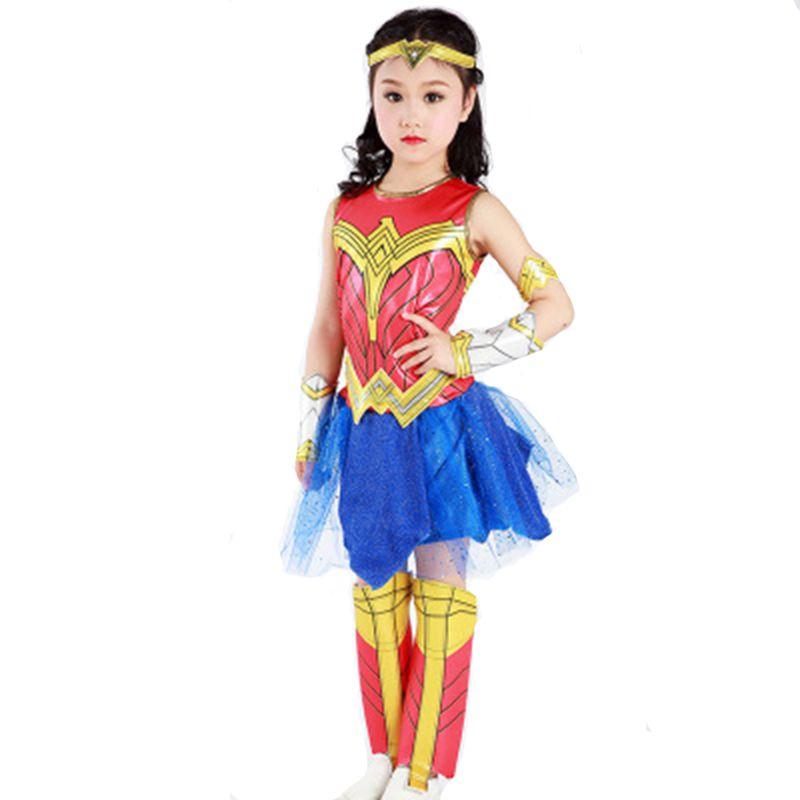 Великолепный детский костюм на Хэллоуин Супергерой Бэтмен Супермен Косплей Костюм для мальчиков и девочек