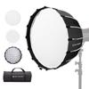 K&F Concept софтбокс шестиугольный 60см фотография для освещения лайтбокс параболический софтбокс с сотовой решеткой
