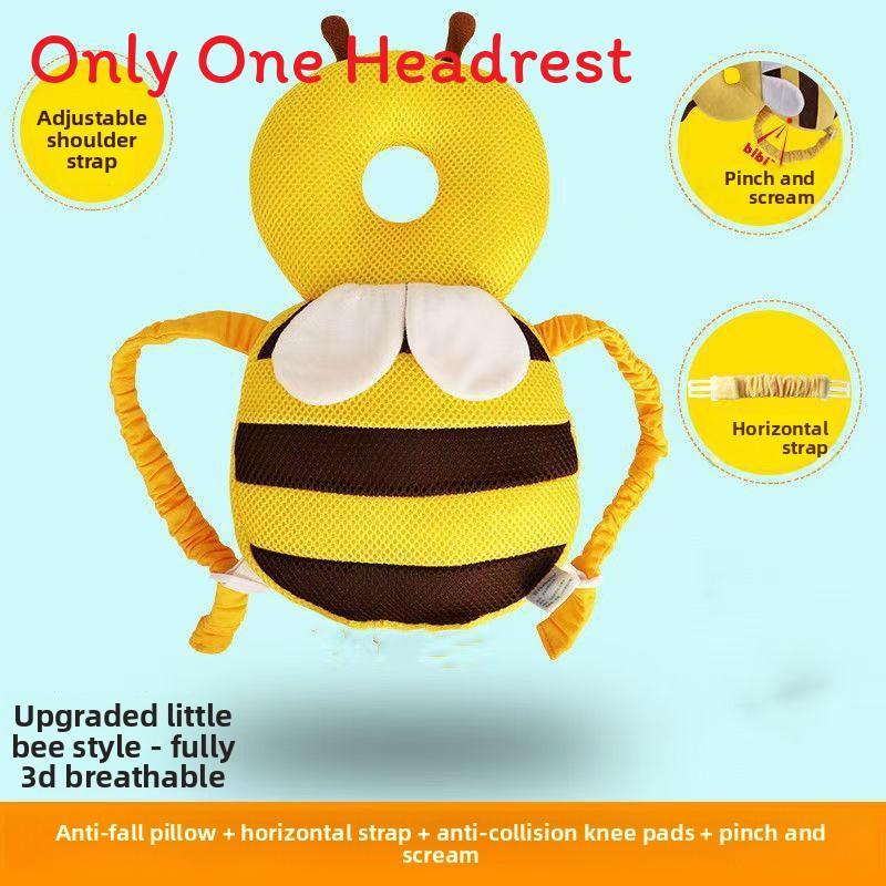 Baby Walking Head Protection With Breathable Plush Fabric For Newborns And Toddlers