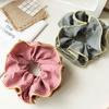 Plaid Big Hair Scrunchie Elastic Hairband Fashion Hair Rope  Women