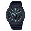 Мужские часы G-SHOCK Аналоговые ударопрочные кварцевые часы GA-2100RC-1A, корпус и ремешок из смолы, водонепроницаемость 200 м