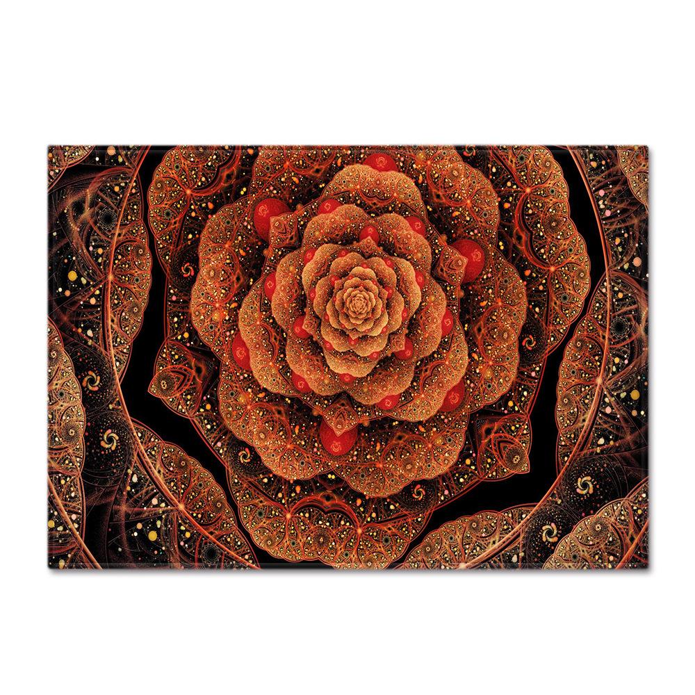 Крутой ковер с цветочным узором для гостиной, кухни, прихожей, напольный коврик, узор может быть