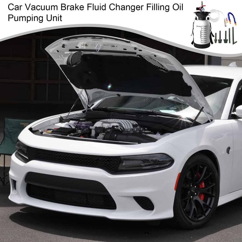 Transmission Fluid Pump 5L Portable Transmission Fluid Pump Kit Oil Pump Extractor With Adapters Gearbox Oil Transfer System For