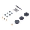 Heavy Duty Steel RC Car Transmission Gear Set with Shaft Motor Gear for Traxxas TRX4M 1/18 RC Car