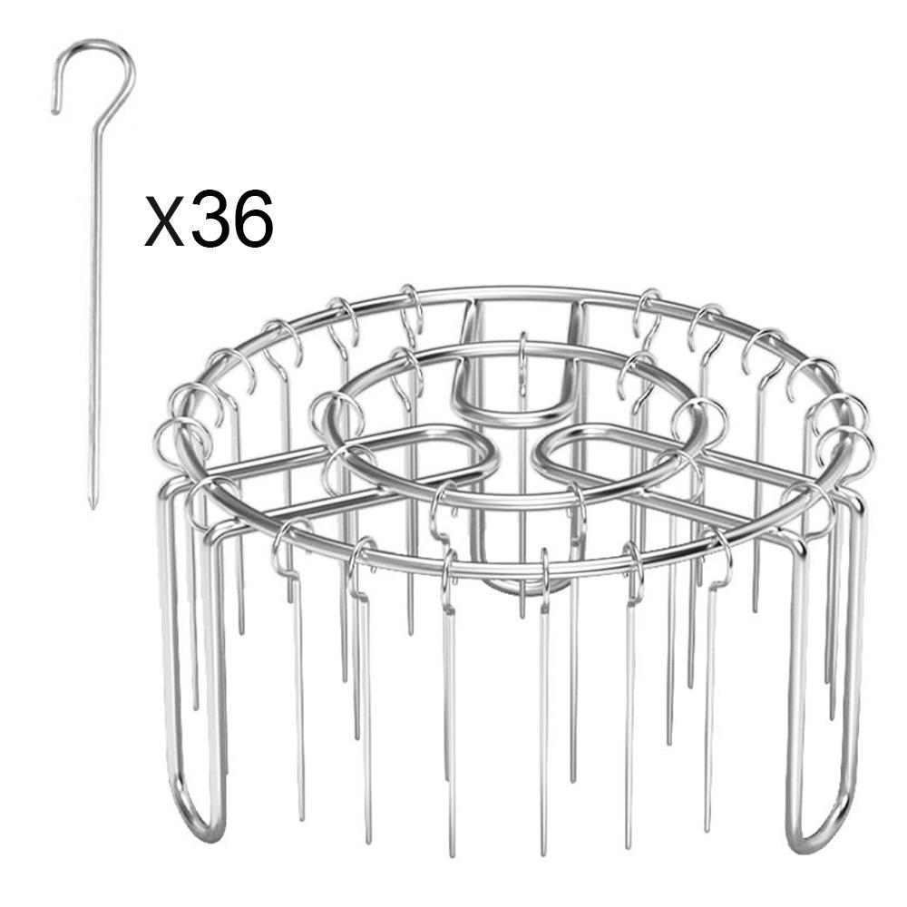 Съемный держатель для шампуров Игла для запекания из нержавеющей стали для аксессуара для аэрофритюрницы