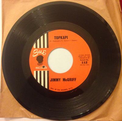 Пластинка 7 дюймов JIMMY MCGRIFF - Topkapi 112 Sue Records Inc 1964 США Джаз Б/у