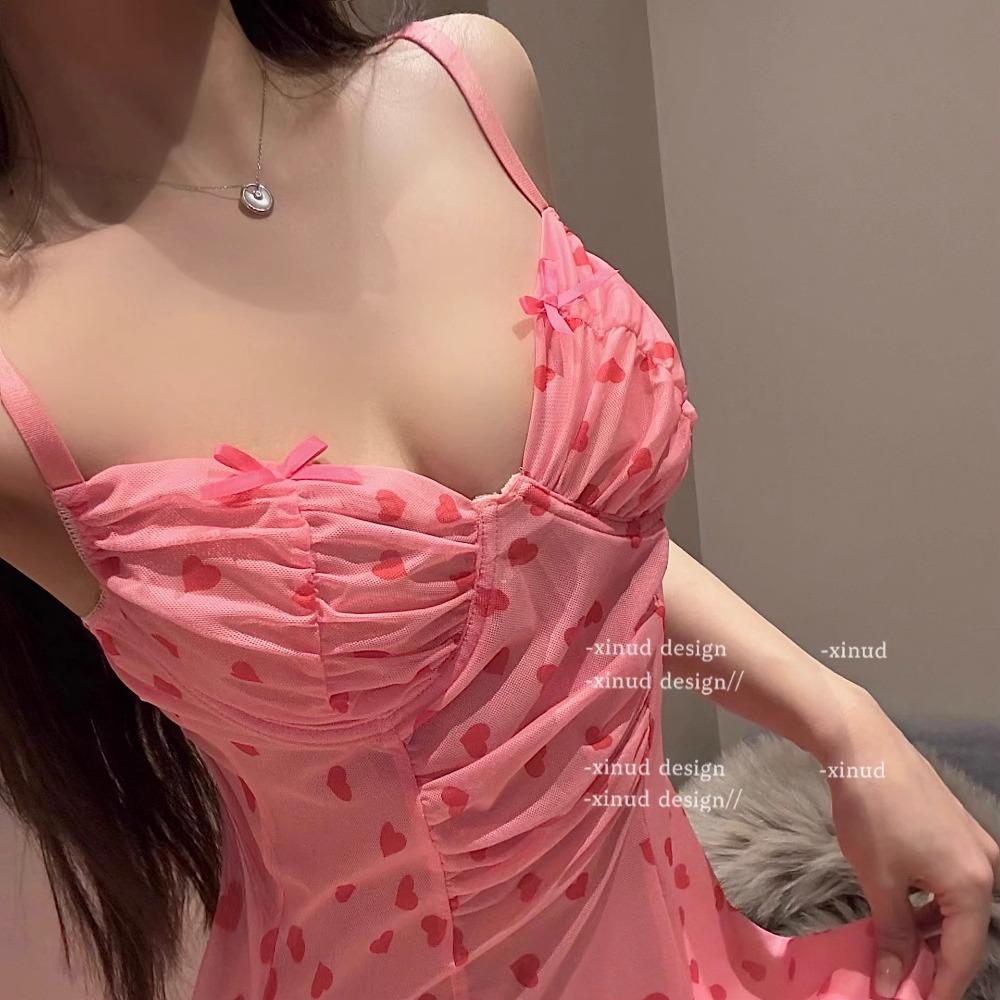 Эротическое нижнее белье Domila Pure Desire персиковая юбка на подтяжках маленькая грудь пижама сексуальная униформа Love Hollow костюм для женщин