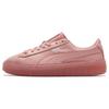 Basket Platform Core Synthetic Leather Top Grain Cowhide Wear-Resistant Lightweight Low-Top Sneakers Women Sneakers Crystal-Pink 364040-09