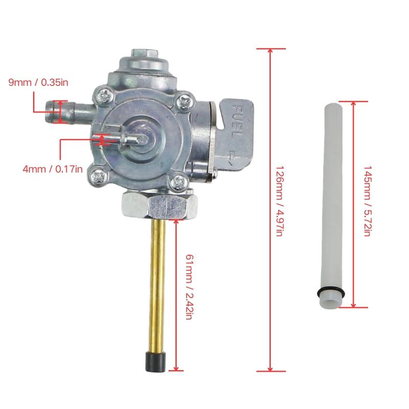 For Honda CB750 CB750F Sever Fifty CB400 CB400SF Super Four CB 750F 750 400 Motorcycle Fuel Vavle Petcock Shut Off Tank Switch