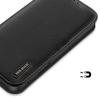 Dux Ducis Hivo Wallet Case for iPhone 16 Pro Max with RFID Protection - Black