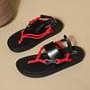 Foreign Trade Summer New Toe Flat Sandals Women's Versatile Leisure Vacation Wind Beach Roman Comfortable Sandals