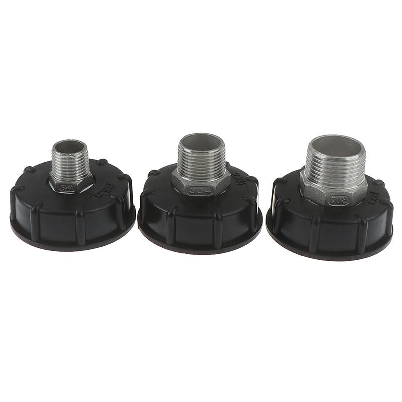 60 мм резьба IBC адаптер для резервуара для воды садовые фитинги замена 1/2" 3/4" 1"