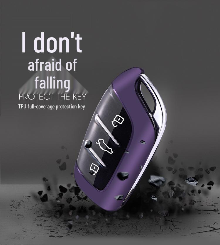 KAKTUS Car Key Case for Roewe RX5 MAX/RX3/8i5/Ei5/6 Models - Protective Cover