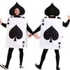 Unique And Trendy Halloween Costume Cosplay Poker Jumpsuit For Men And Women