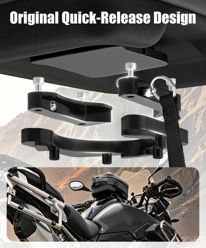 Для 2019-2024 BMW R1250GS Сумка на бак с быстросъемным креплением 6 л Водонепроницаемая с замком Push-Pull Мотоциклетная сумка на бак для Yamaha Tenere 700 T7