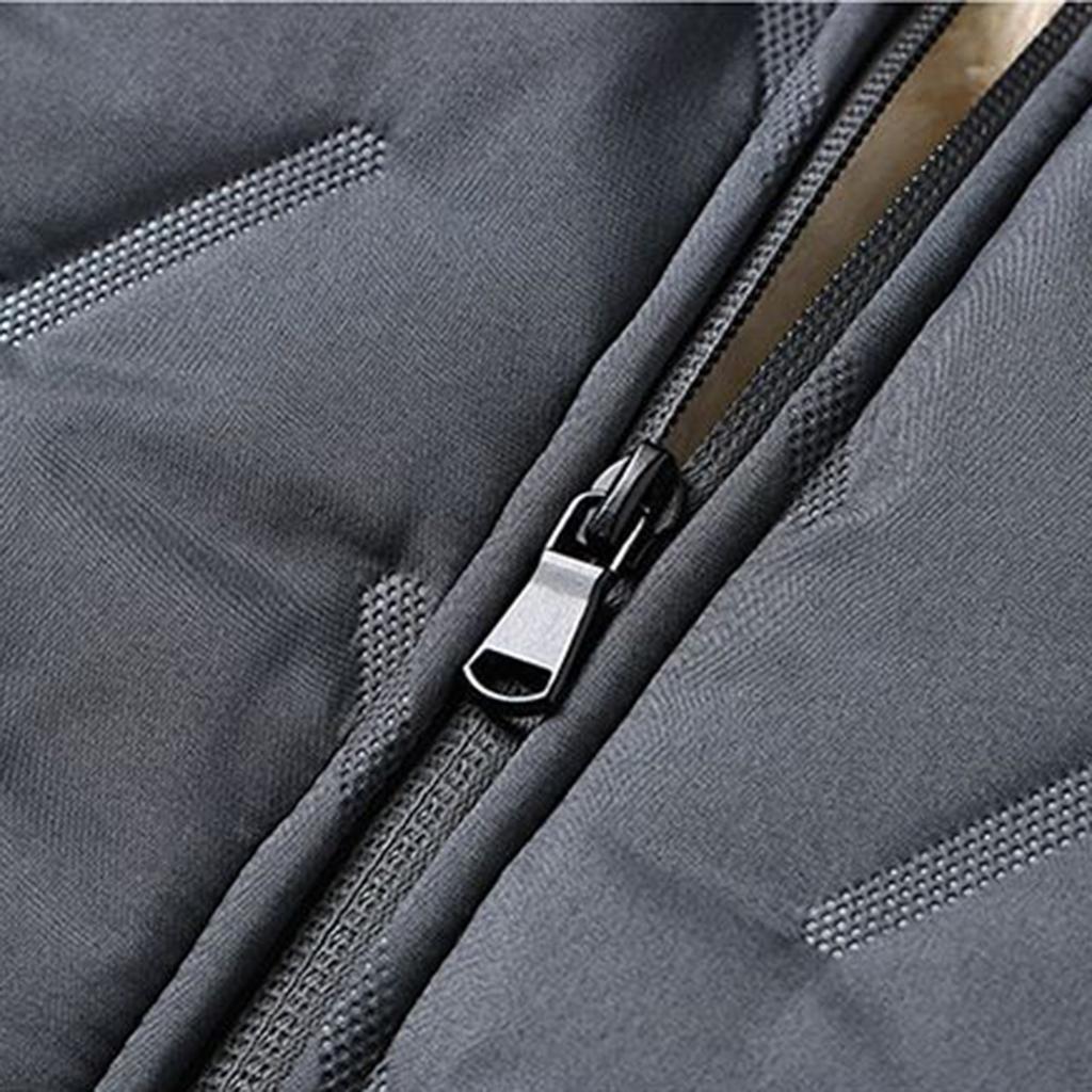 Men's Winter Sport Coat Lamb Fleece Cardigan Hoodie Fleece Thick Hoodie Coat, Sweat Jacket