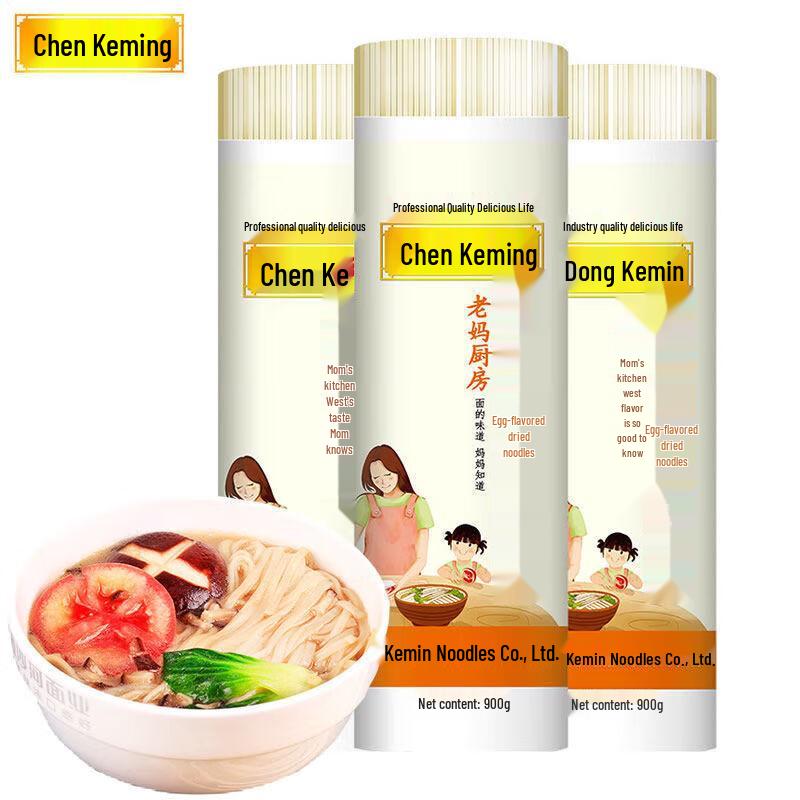 Chen Keming Mother's Kitchen Egg Flavor Dried Noodles