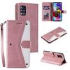 Rivet Design Wallet Matte PU Leather Phone Case Bag For iPhone Samsung Xiaomi Huawei Full Body Protective Back Cover