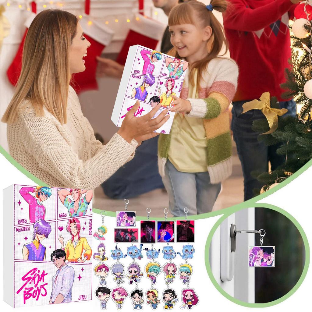 2D Адвент-календарь включает 24 адвент-календаря, календарь обратного отсчета и коллекционные сюрпризы