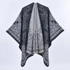 Ethnic Retro Paisley Travel Shawl: Thick European-American Fashion Cloak Scarf