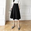 Summer Autumn Fashion Commuter Women Pleated Skirt Formal High Waist Skirts Women Clothes