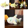 Tie Dye Shark Plush Toy For Kids With Soft Short Plush Material And Wedding Gift Use