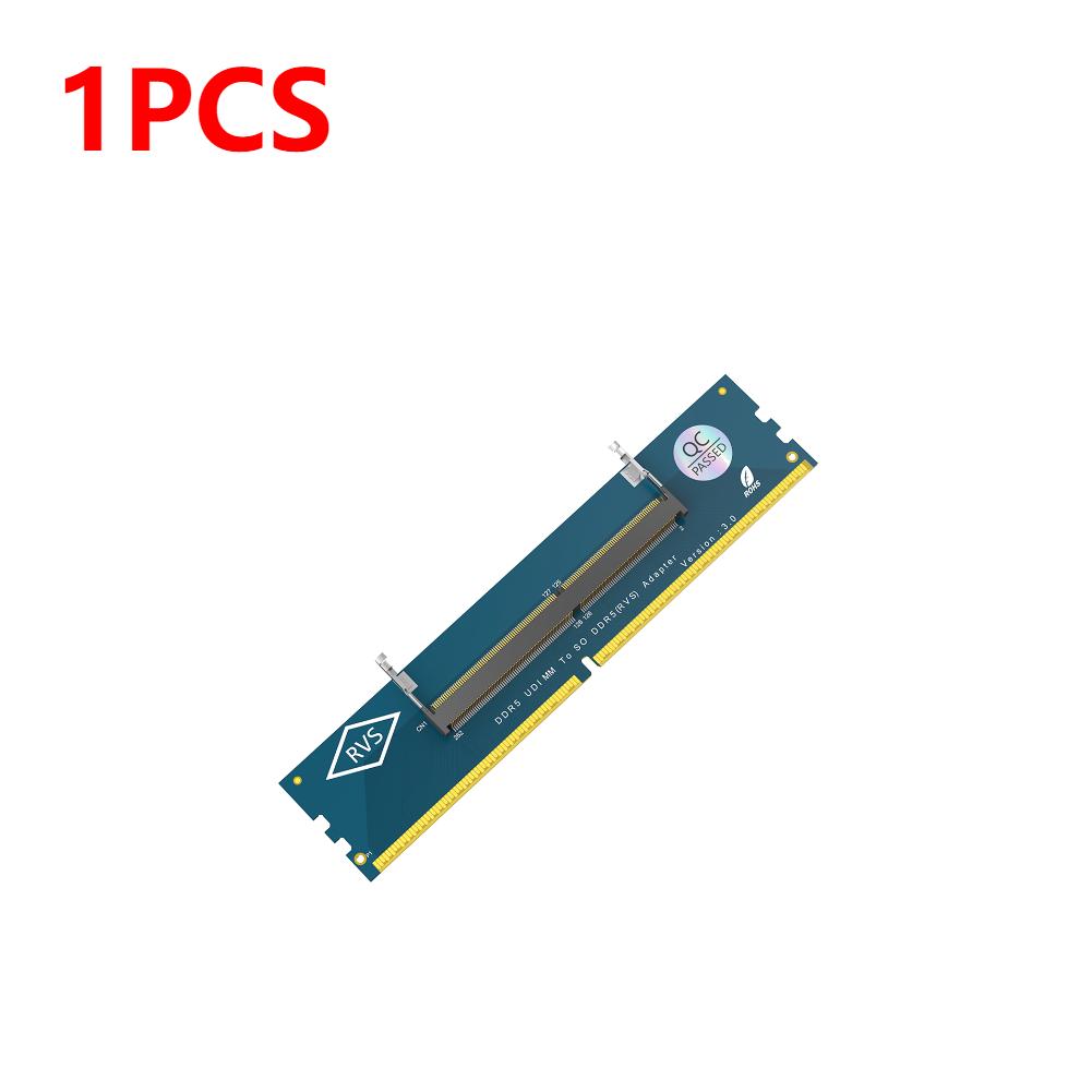 1-5PCS Memory Card Converter Laptop SO DDR5 RAM To Desktop DDR5 U-DIMM Adapter Memory Tester SO DDR5 to DDR5 U-DIMM Converter