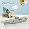 Aircraft Carrier Model Wear-Resistant Naval Vessels Model Realistic 3D Model Battleships Toy Office Decor for Kids Children