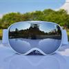 Children's sports snow goggles, sunglasses, anti-fog and windproof lenses, compatible with prescription lenses, for skiing, snowboarding, and