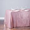 Sequin Table Cloth Rectangular Glitter Table Cover Rose Gold Tablecloth for Wedding Birthday Party Event Home Decor