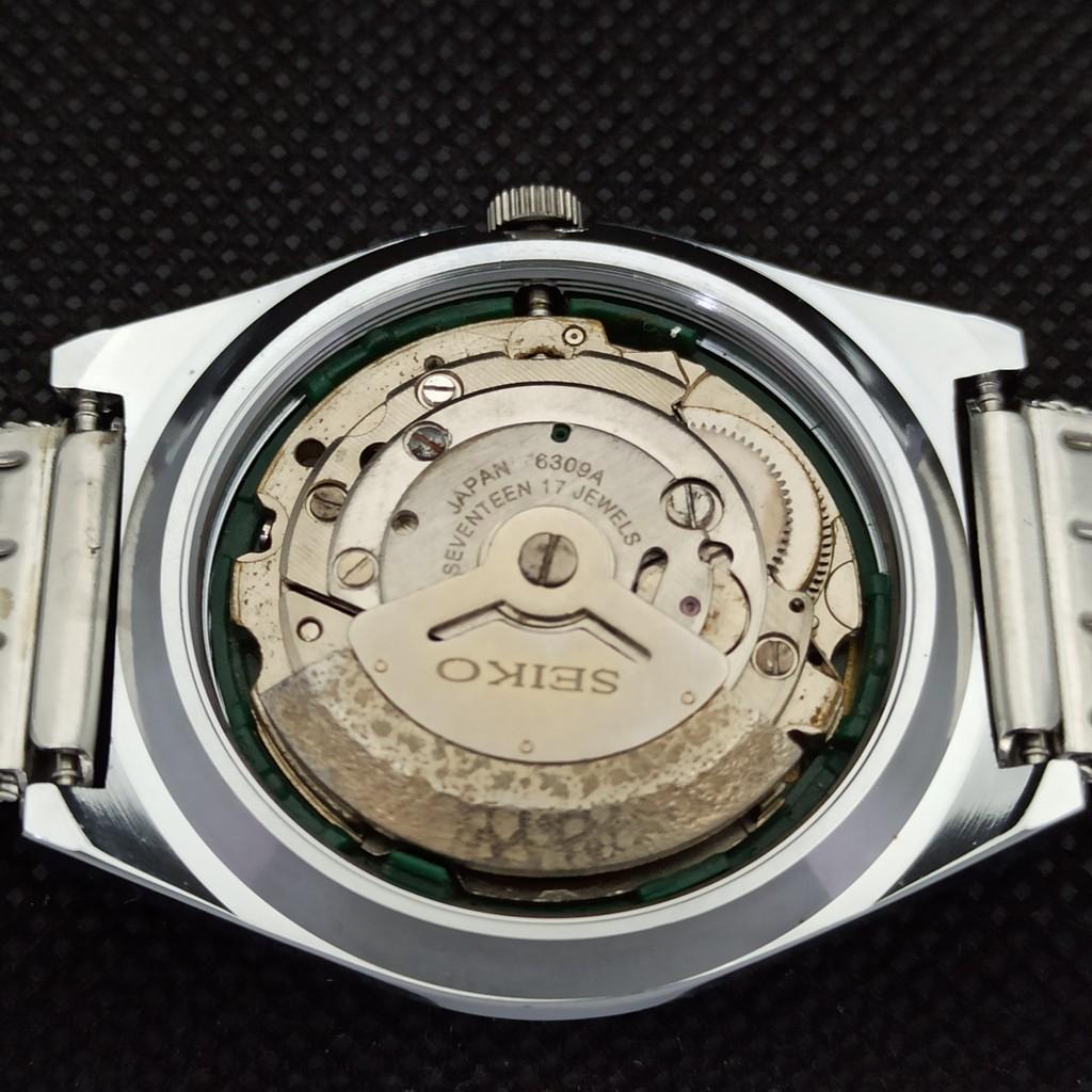 ВОССТАНОВЛЕННЫЕ ВИНТАЖНЫЕ МУЖСКИЕ ЧАСЫ SEIKO 5 AUTOMATIC JAPAN DAY/DATE 533c-a279955-2