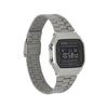 Casio Винтажные цифровые часы из нержавеющей стали с черным циферблатом и кварцевыми часами A168WGG-1B унисекс