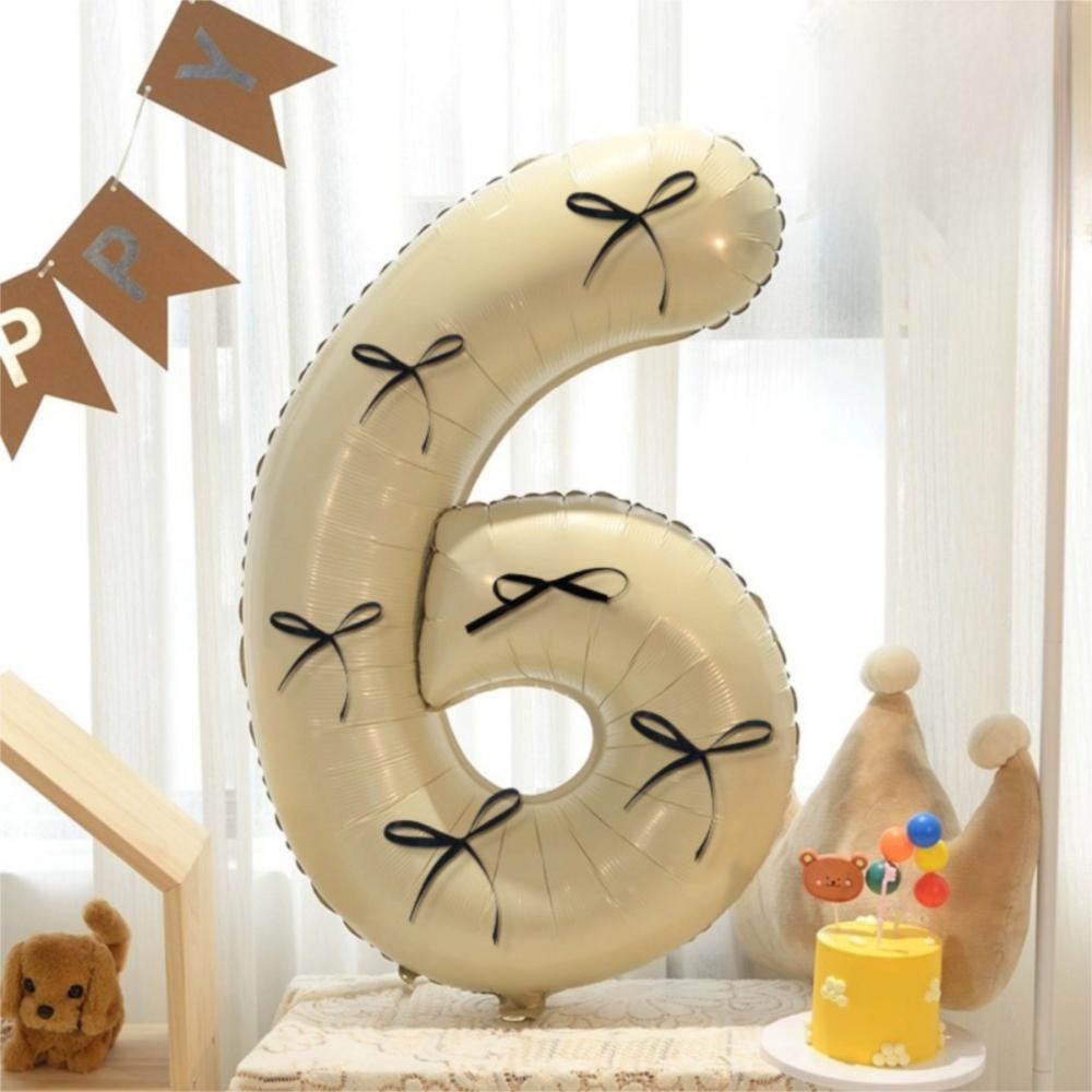Воздушные шары из алюминиевой фольги 0-9 лет 32 дюйма Свадебные украшения Цифровые шары Вечеринка по случаю дня рождения