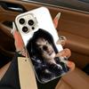Louis LNGSHOT  Phone Case For IPhone 17 Air 16 15 14 13 12 11 Pro Max White  silver  Hard Cover