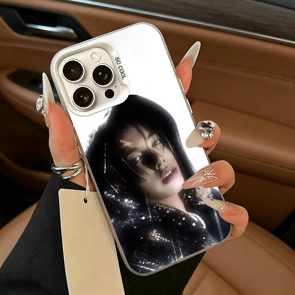 Louis LNGSHOT Phone Case For IPhone 17 Air 16 15 14 13 12 11 Pro Max White silver Hard Cover