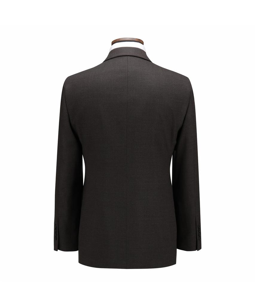 BRENTWOOD Wool Blended Classic Suit Jacket - Brown Brfba26542Brx