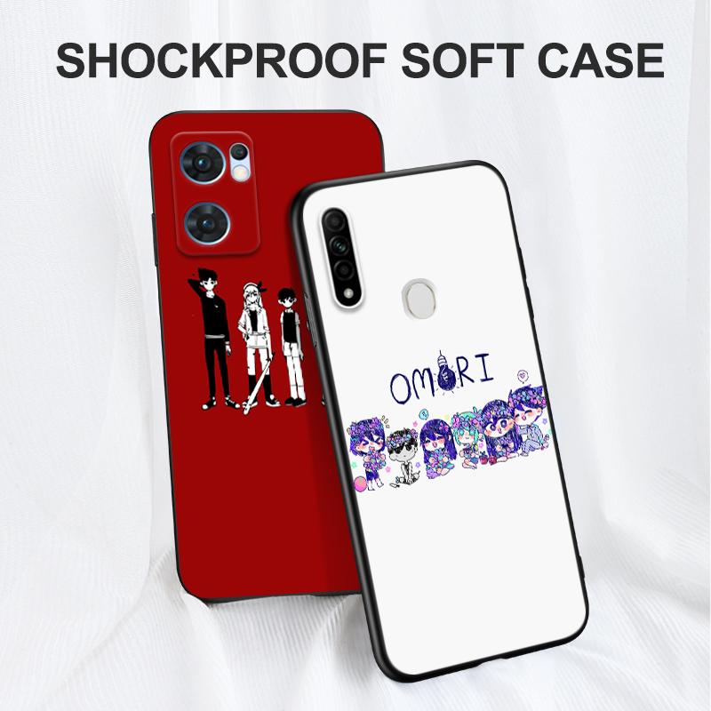 Black Tpu Case For Realme Q5 X XT X2 X3 Superzoom X50 V13 Q3i X7 PRO Ultra GT Master Edition Omori