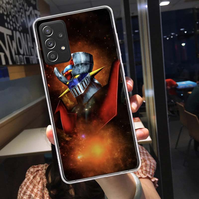 G-Goldorak UFO Робот Чехол для Телефона Для Samsung A15 A25 A35 A55 A16 A26 A36 A56 Galaxy A12 A22 A32 A52S A05S A02S A72 A42 A6 A7 A8 A