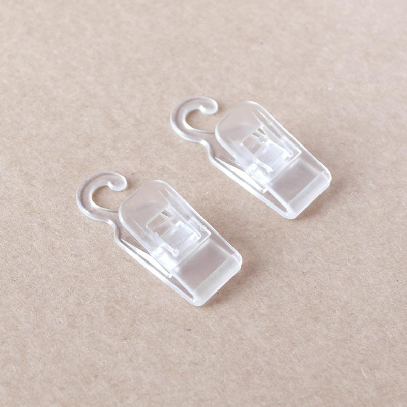 2шт прозрачный пластиковый крючок зажим портативный дорожный мини прищепка носки полотенце зажим