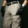 Men's Tactical Cargo Pants Men Waterproof Stretch Ripstop Army Combat Military Trousers Multi Pocket Lightweight Outdoor Hiking Pants