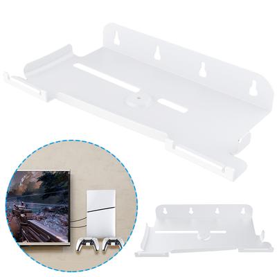 Настенная подставка-дисплей для хранения для консоли PS5 Slim, настенный держатель для PS5 Slim Digital Edition и Disc Edition