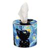 5D DIY Diamond Art Colored Pattern Tissue Box Full Drill Rhinestones Decorative Tissue Box for Home Car Desk Decoration Craft
