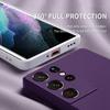 Роскошный квадратный чехол из жидкого силикона для Samsung Galaxy S26 S25 S24 S23 FE S22 Ultra S21 S20 S10 Plus A52 A53 A54 A33 A72 A32 4G 5G Мягкая крышка