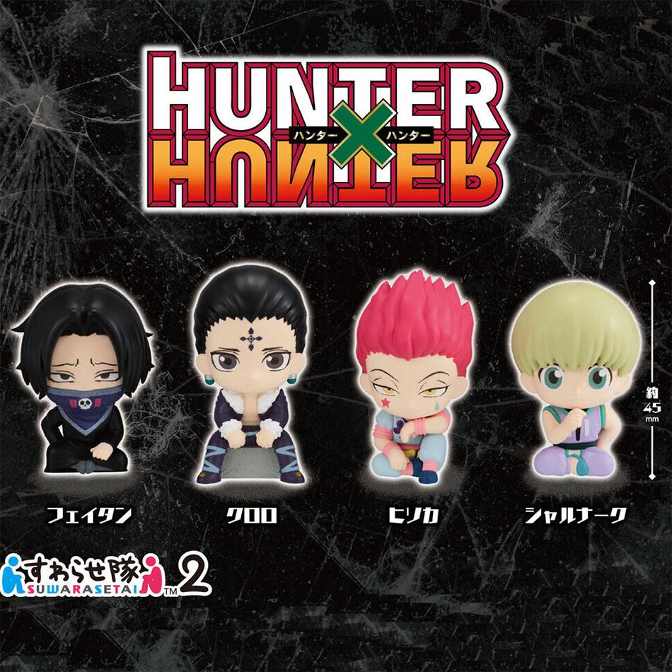 Набор 6 см 6 шт. Аниме Hunter X Hunter Гон·Фриксс Киллуа Золдик Курапика Экшн-фигурки Мини Модель Кукла Автоаксессуары Игрушка Подарок